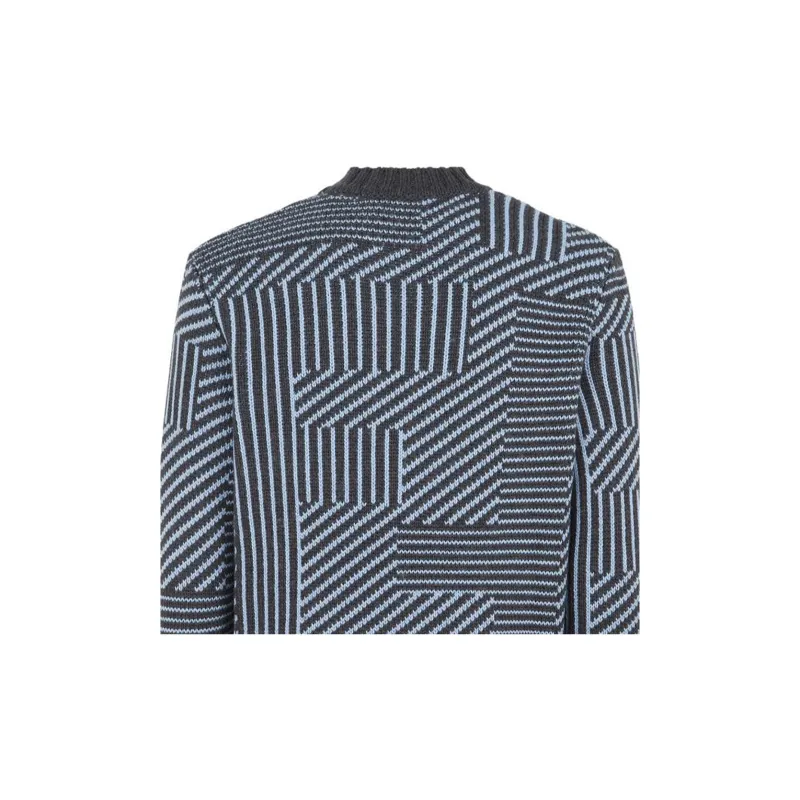 FENDI Sweater Men's Marine Blue-4