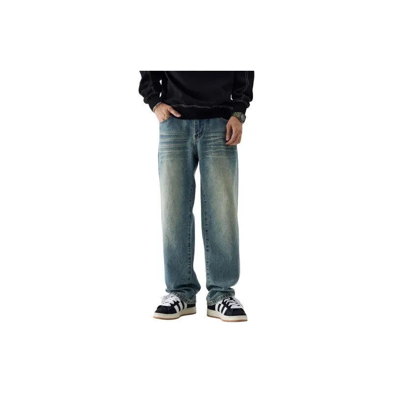 SONGS ALONG Jeans Unisex Turkish Blue-2