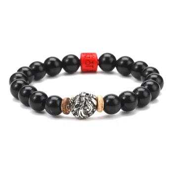 Tanner Obsidian Bracelets Unisex