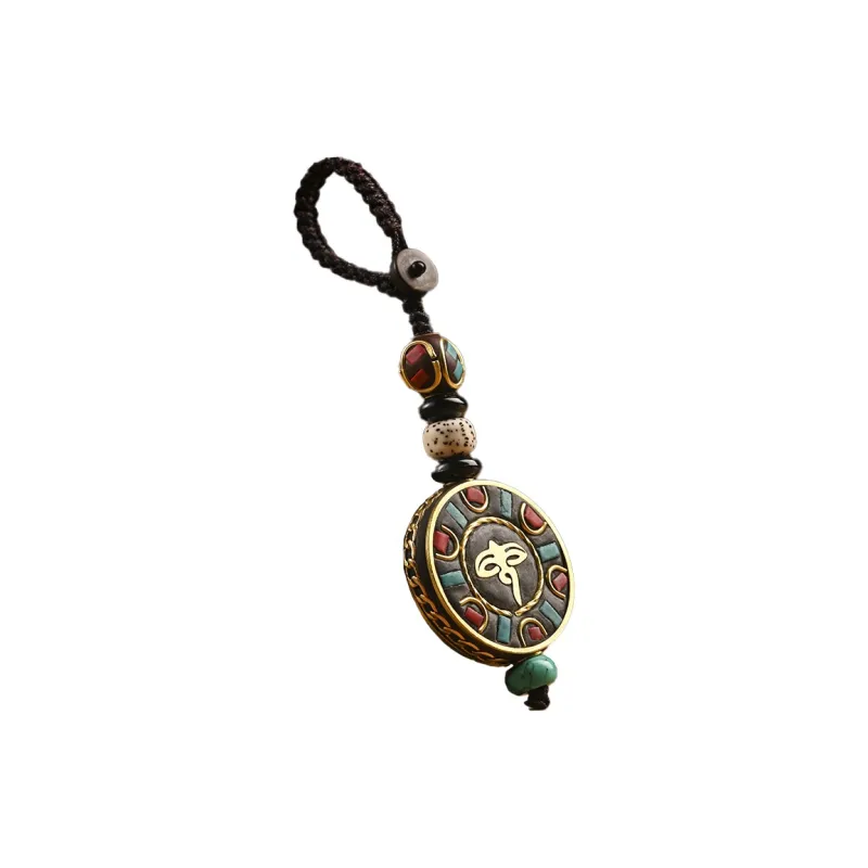 Ryukyu Braided String Keychains Unisex-5