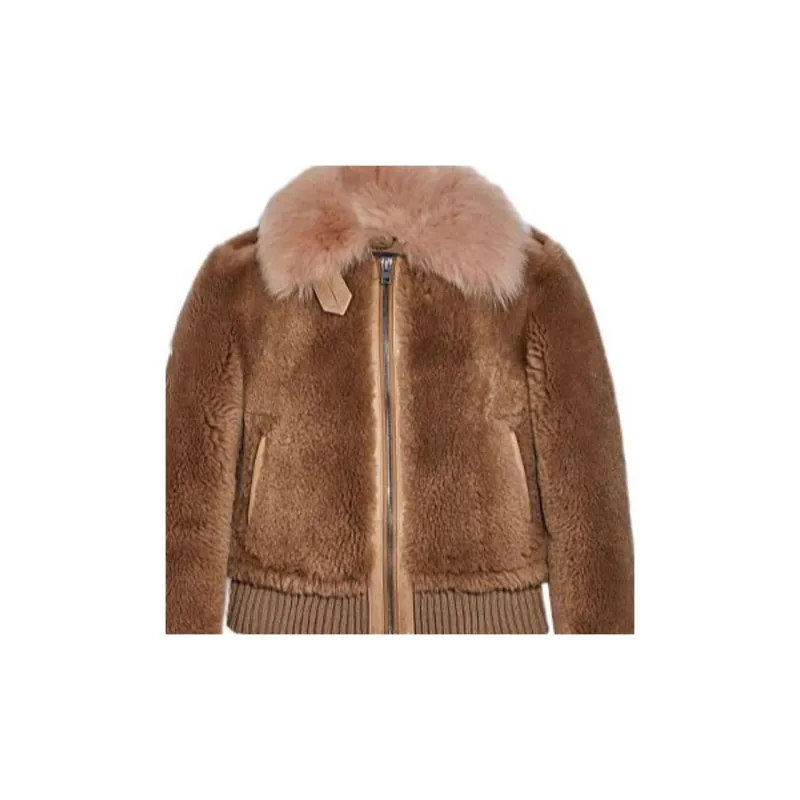 COACH Jackets Women's Sand Dune Yellow-3