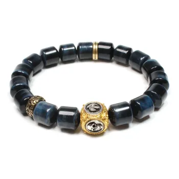CUIJING Tiger's Eye Stone Bracelets Unisex
