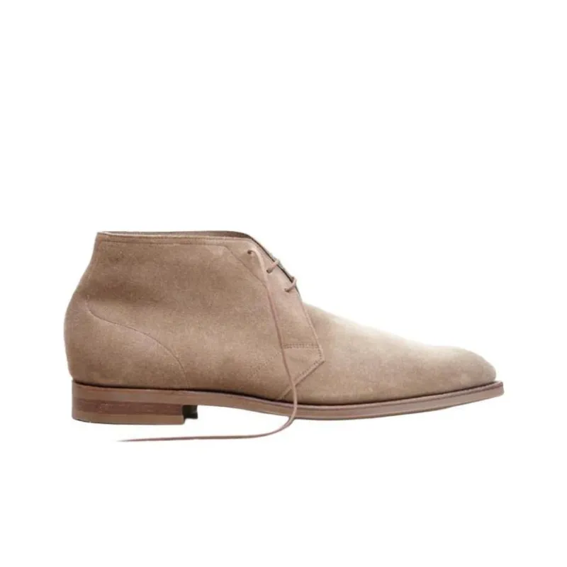 Edward Green Shanklin Ankle Boots Men's Light Brown-1