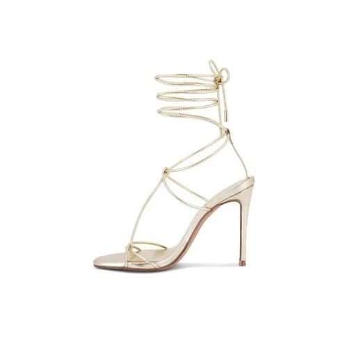 STEVE MADDEN Temptation Strap Sandals Women's Gold