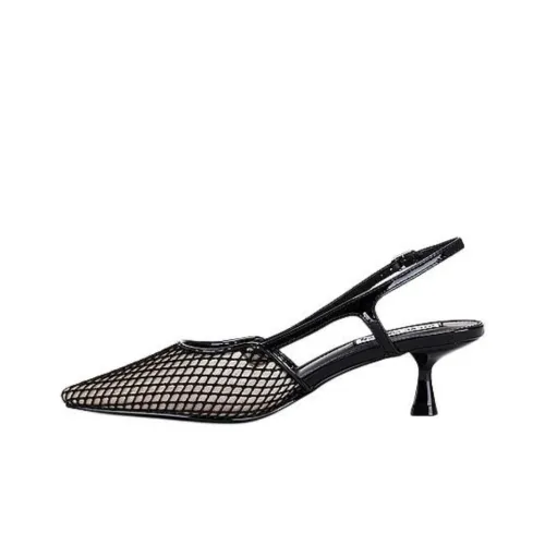 STEVE MADDEN Legaci Slim Heel High Heels 5cm Women's Black