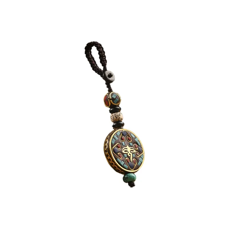 Ryukyu Braided String Keychains Unisex-3