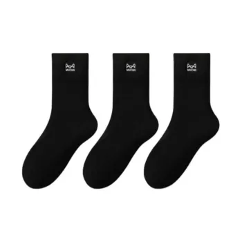 MIIOW Mid Calf Socks Unisex Combo Set