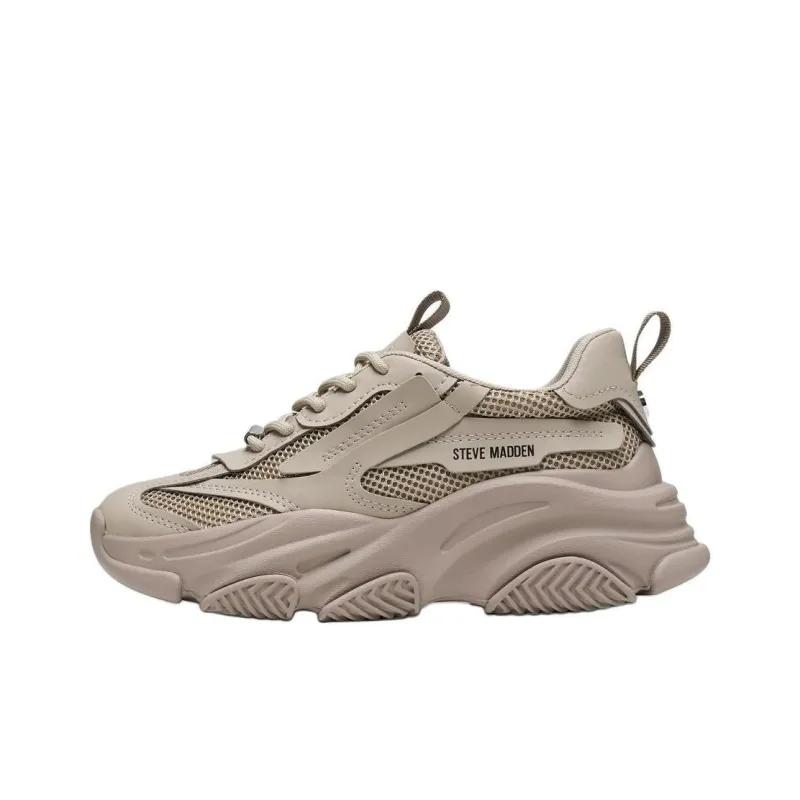 STEVE MADDEN Possession Slip-Resistant Height Increasing Low-Top Chunky Sneakers Women's-3