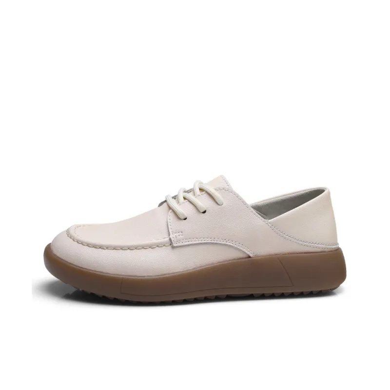 Strongman Women's Casual Shoes Black Beige-6
