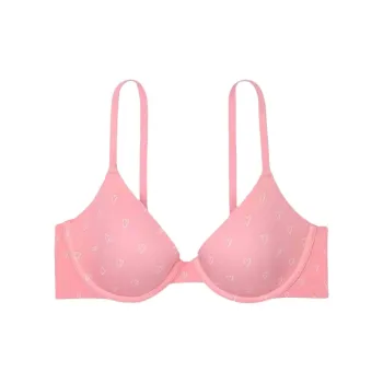 Victoria's Secret WEAR EVERYWHERE PINK Bra Women's Pink Heart