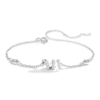 TRUE ME Zircon Bracelets Women's Silver