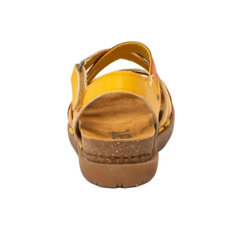 Art RHODES Strap Sandals Women's Yellow-3