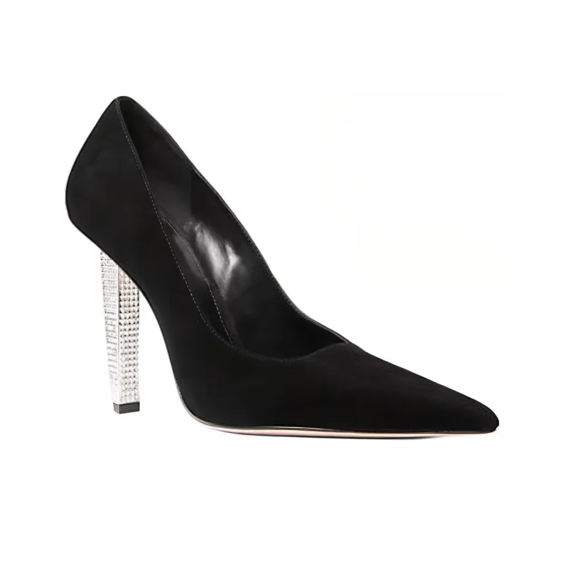 MICHAEL KORS Halle Irregular Heel High Heels 10.8cm Women's Black-2