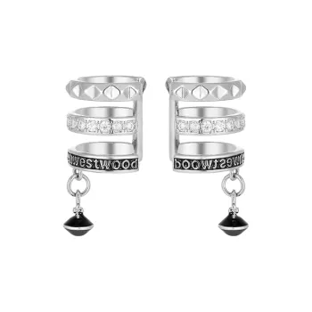 MISS XIA JWY High Quality Copper Silver Plated Clip On Earrings Unisex