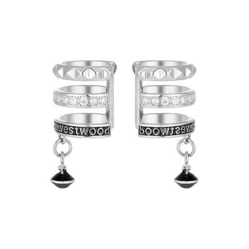 MISS XIA JWY High Quality Copper Silver Plated Clip On Earrings Unisex