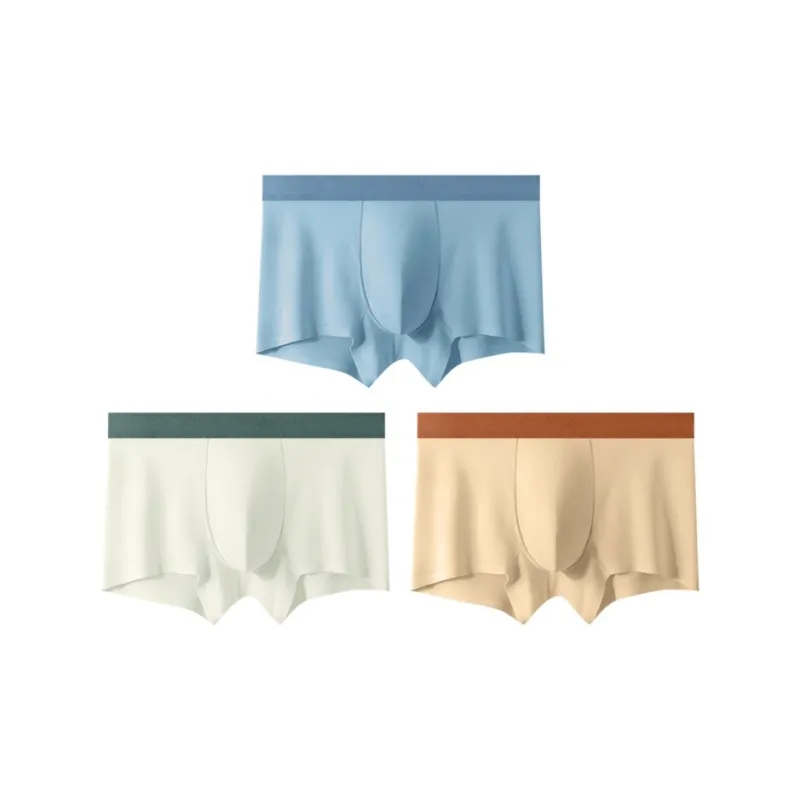 Qiao Ni Tong Underpants Men's 3 Pack-4