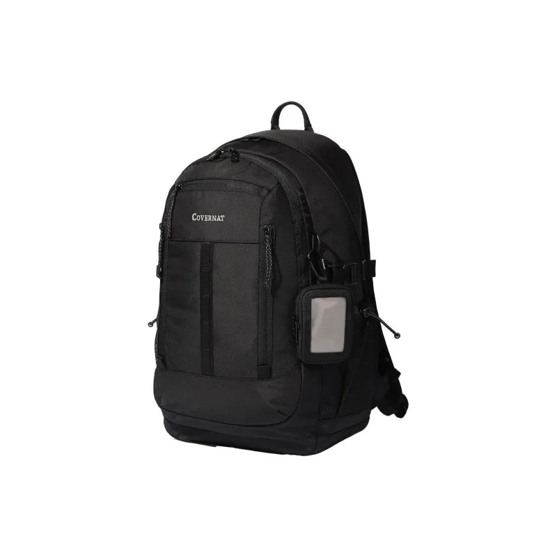 COVERNAT Polyester Backpack Unisex Black-1