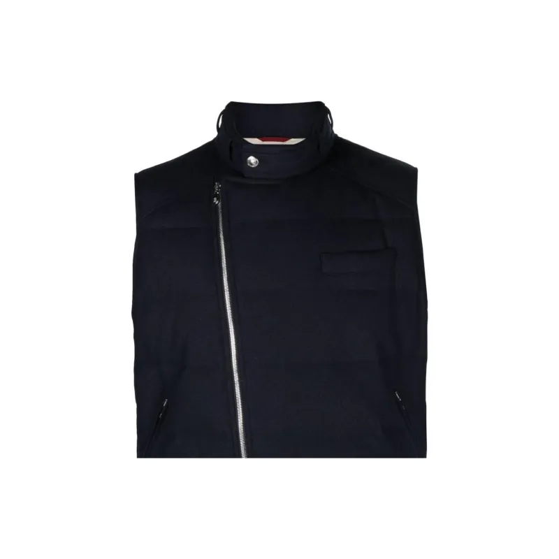 Brunello Cucinelli Straight Hem Padded Gilet-4