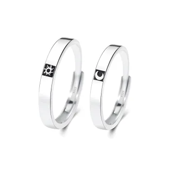 XIHUILIN S925 Silver Rings Unisex