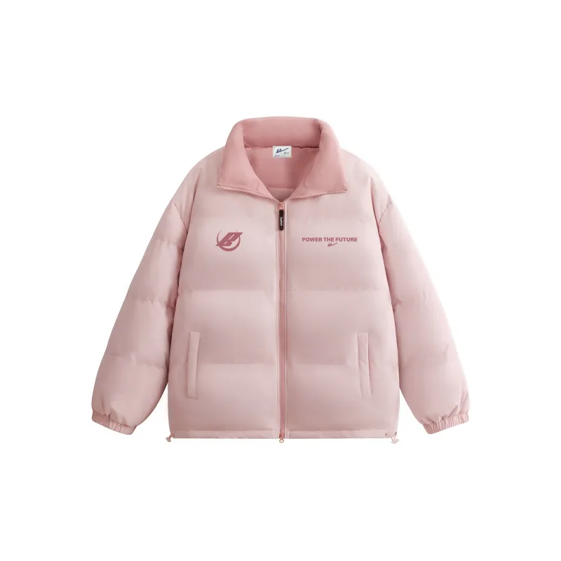 Warrior Ride The Wind Collection Open Ended Smile Collection Puffer Jacket Unisex-1