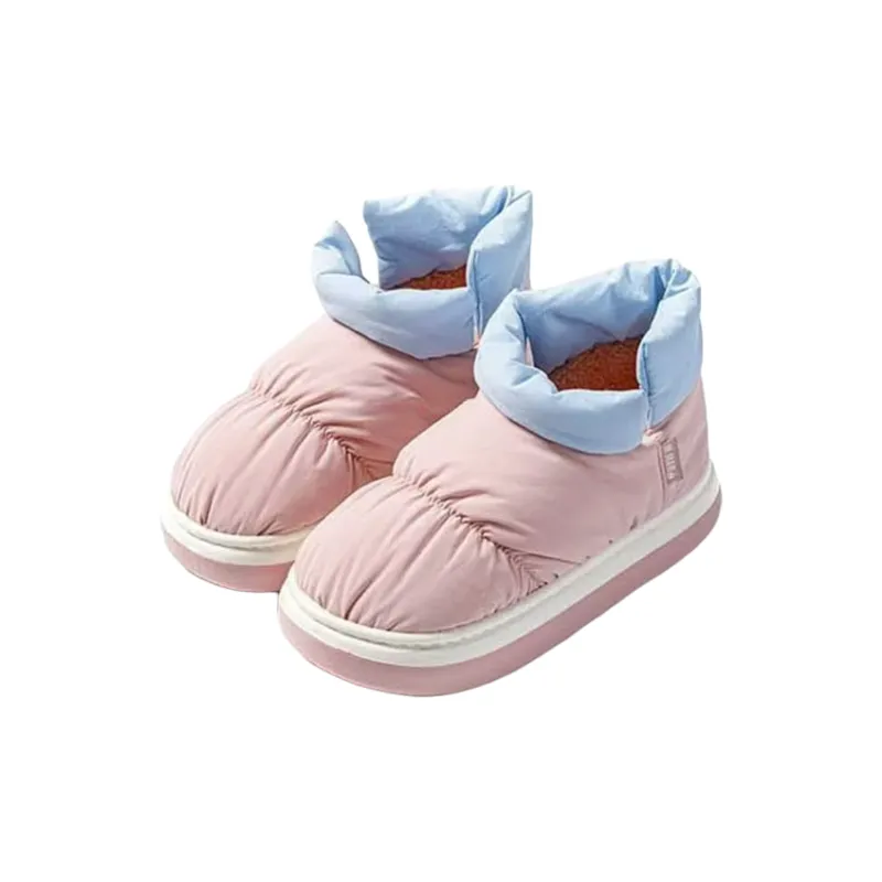 MashiMaro Home Slippers Green/Pink/Coffee-1
