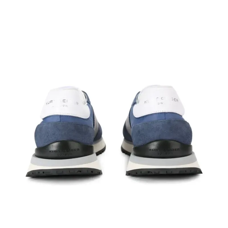 Kurt Geiger London Diego Low-Top Casual Shoes Men's Blue-4