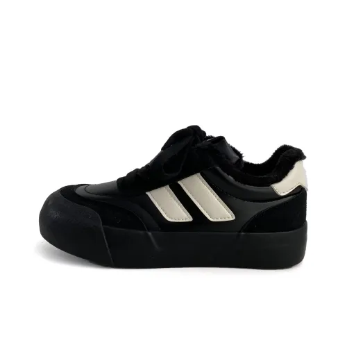 Than Than Me Warm Low Top Skateboard Shoes Women's