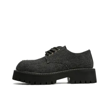 PAVEA Anti-Slip Wear-Resistant Low-Top Casual Shoes Unisex Black