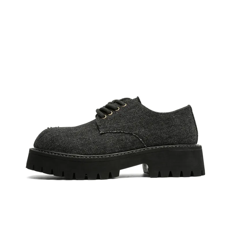 PAVEA Anti Slip Wear Resistant Low Top Casual Shoes Unisex Black-0