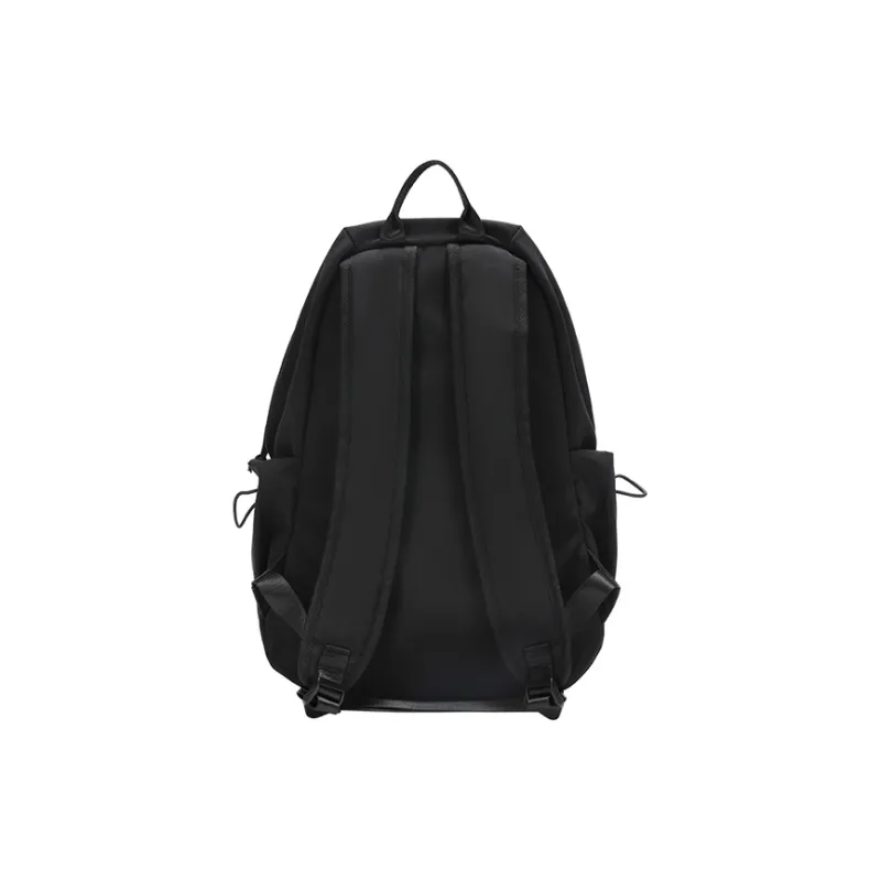 SEM/R Polyester Backpack Medium Size Unisex Ecru/Army Green/Black-21