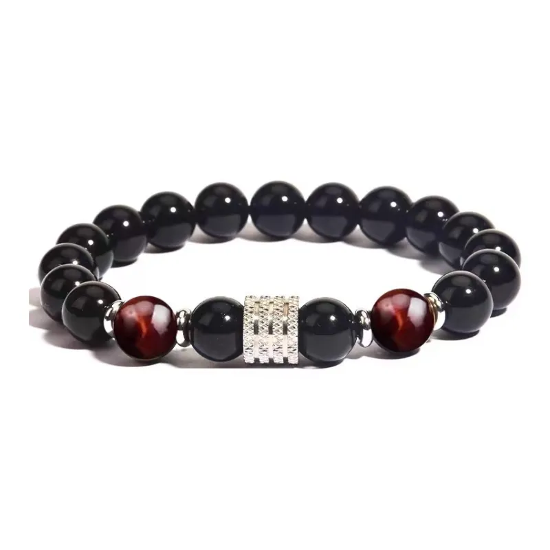 Atsuyama Obsidian Bracelets Unisex-5