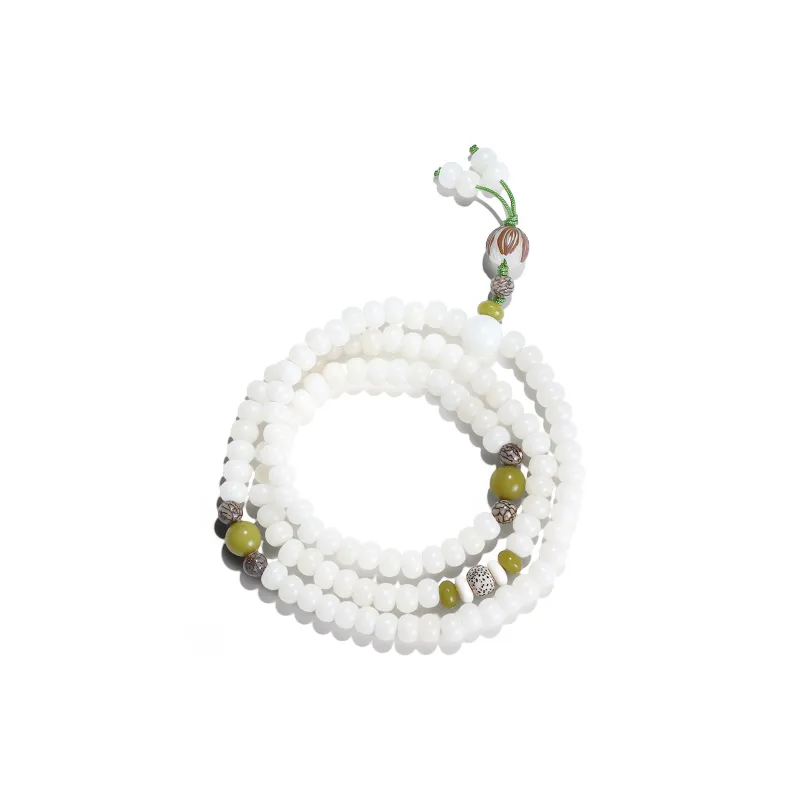 Emerald Bodhi Seed Bracelets Unisex-4