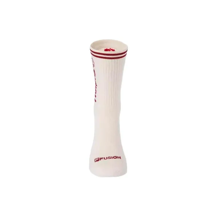 FILA FUSION LIFE SS25 Knee High Socks Unisex 1 Pack Marshmallow White-2