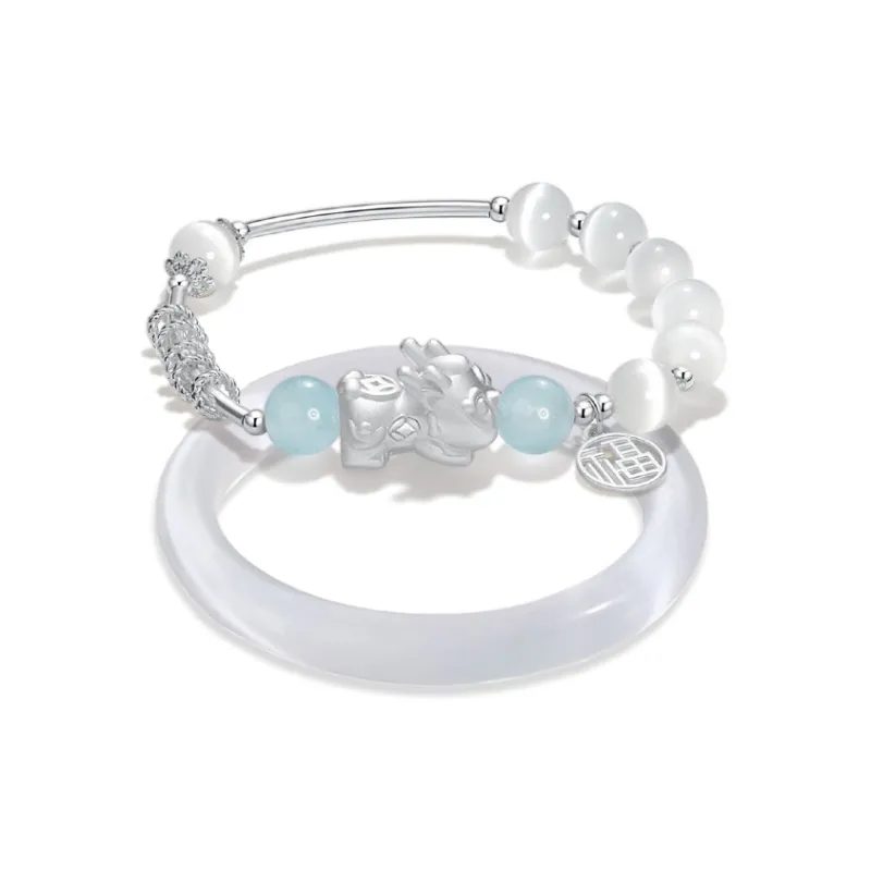 WANLIACC Glass Bracelets Women's-3