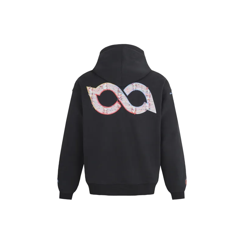 BIPOLAR Sweatshirt Unisex Black Coffee Light Blue-1