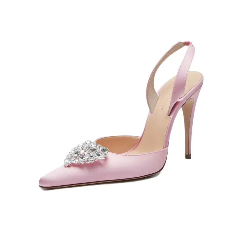 MAGDA BUTRYM Slim Heel High Heels 11cm Women's Pink-2