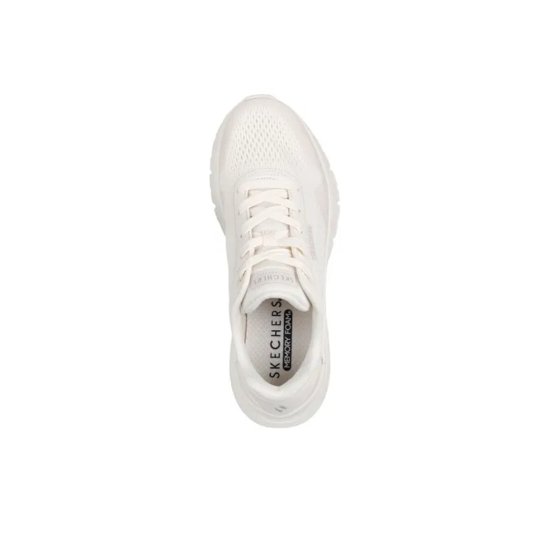 Skechers Uno Anti Slip Wear Resistant Low Top Casual Shoes Women's White-2