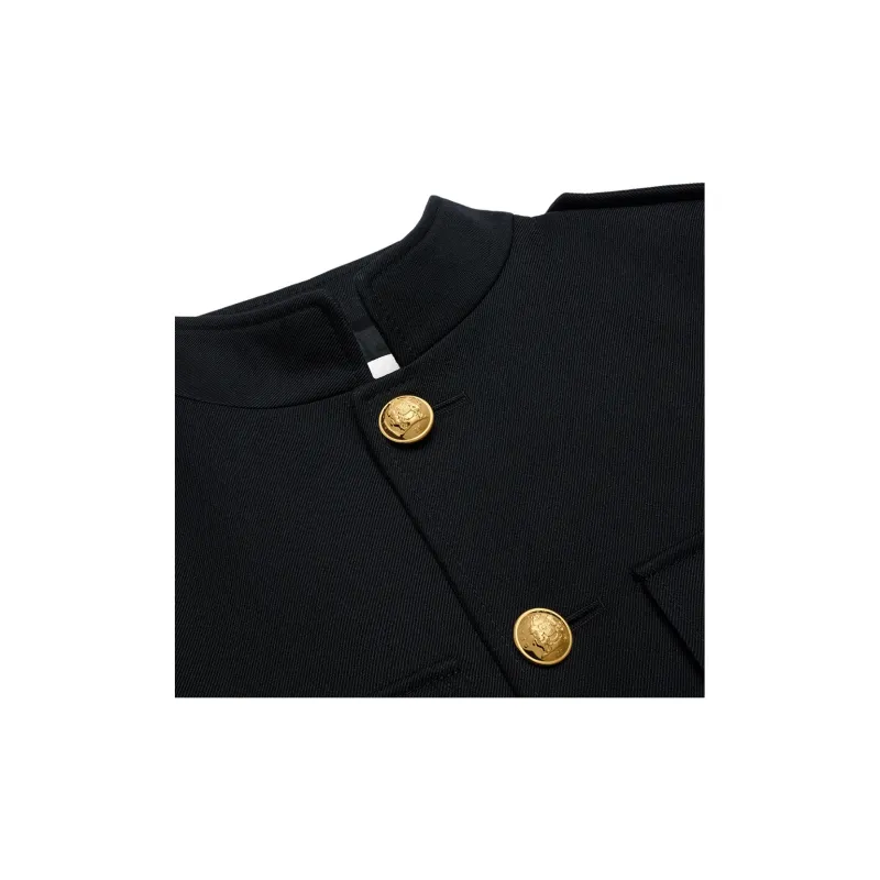 CELINE Saharienne Military Jacket In Wool-2