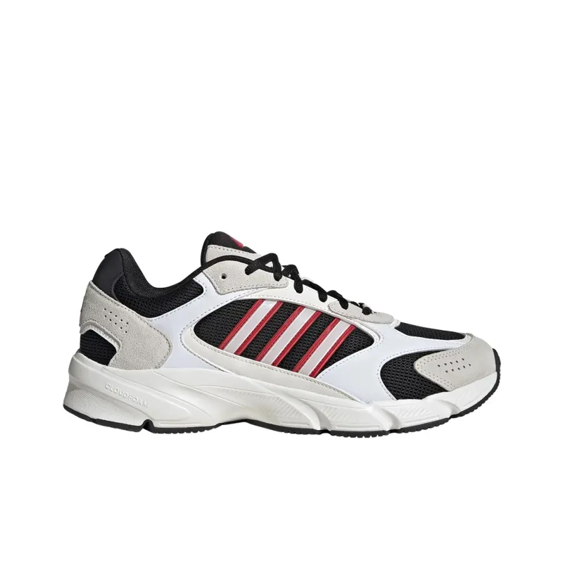 Adidas CRAZYCHAOS 2000 Anti-Slip Wear-Resistant Low-Top Casual Running Shoes Men's White-1