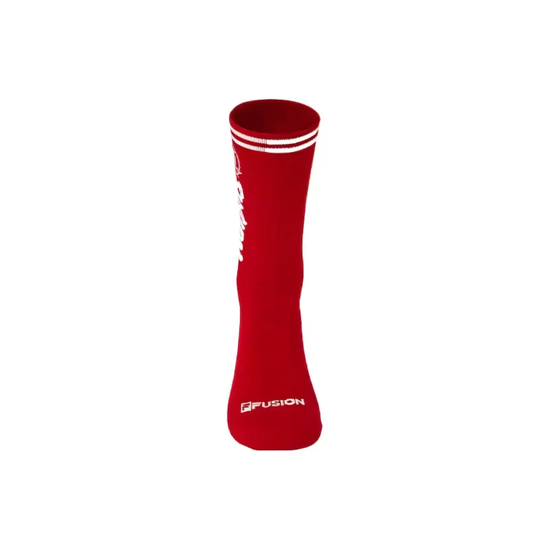 FILA FUSION LIFE SS25 Knee High Socks Unisex 1 Pack Dark Red-1