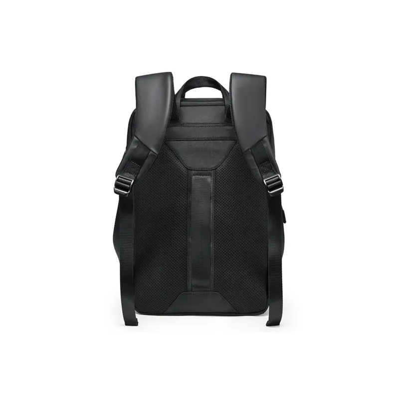 SEPTWOLVES Fabric Abrasion Resistant Water Repellent Large Capacity Backpack 16 Inch Laptop Bag QPL Men's Black-3