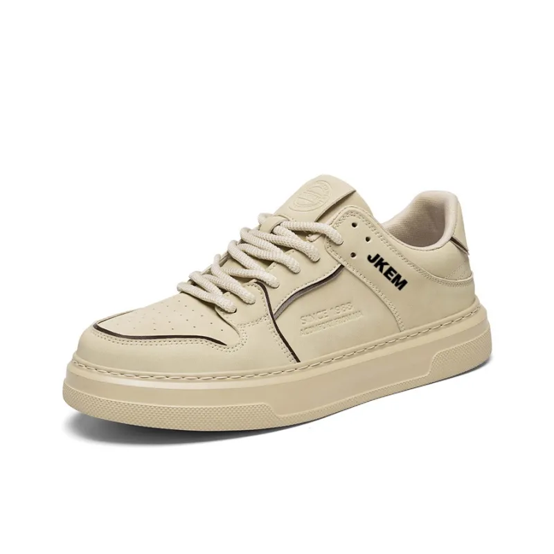 JKEM Slip Resistant Cushioning Abrasion Resistant Low Top Skateboard Shoes Men's-1