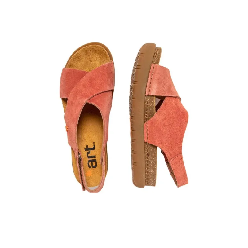 Art RHODES Strap Sandals Women's Pink-2