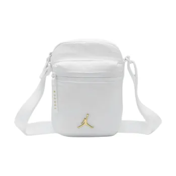 Jordan Cotton Shoulder Bag Unisex White