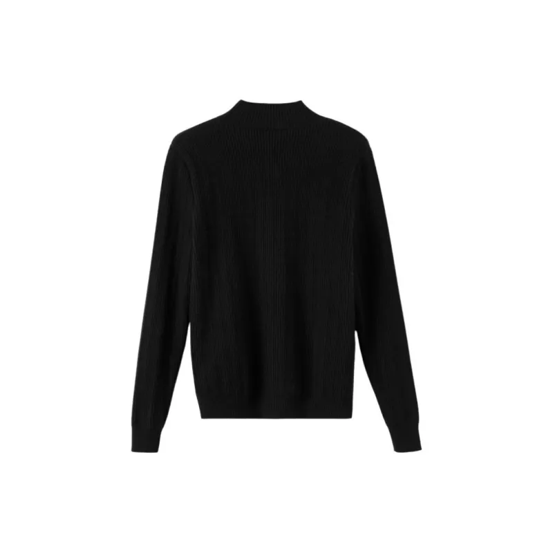 Late White Knitwear Women's Black-1