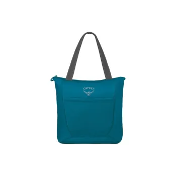 OSPREY Nylon Tote Bag, Shopping Bag, Handbag, Shoulder Bag Unisex Green Purple Blue