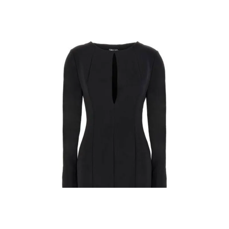TOM FORD Cut Out Midi Dress-2