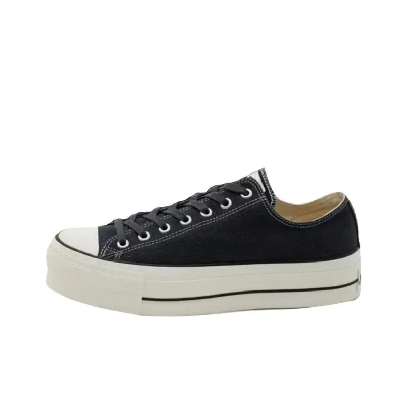 Converse All Star Anti Slip Wear Resistant Low Top Canvas Shoes Men's Black-0