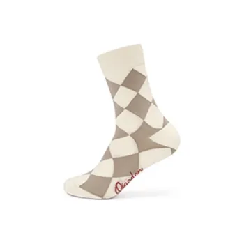 QIAODAN Knee High Socks Unisex 1 Pack Cream White