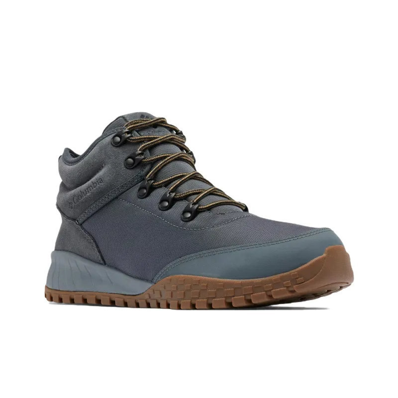 Columbia Fairbanks Abrasion Resistant Slip Resistant Short Outdoor Boots Men's Dark Gray-2